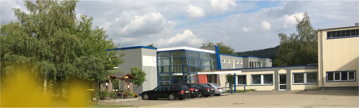 Eingangsbereich des Unternehmens